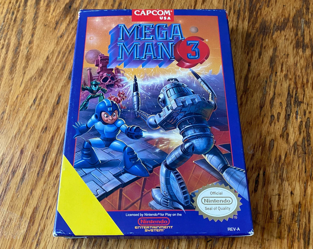 Mega Man 3 Nintendo NES Boxing Video Games for sale | eBay