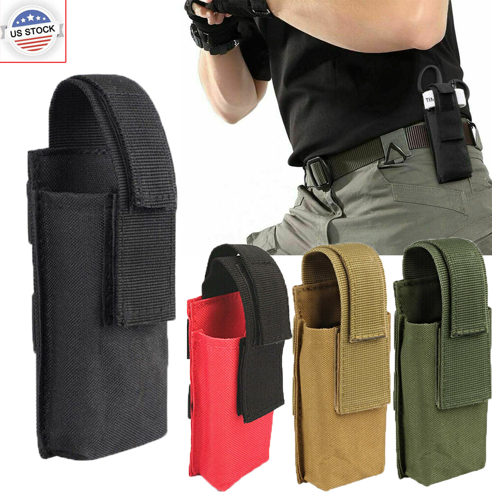 Tactical Molle Multitool Sheath Pouch Tourniquet Flashlight Mag Holder Holster-image