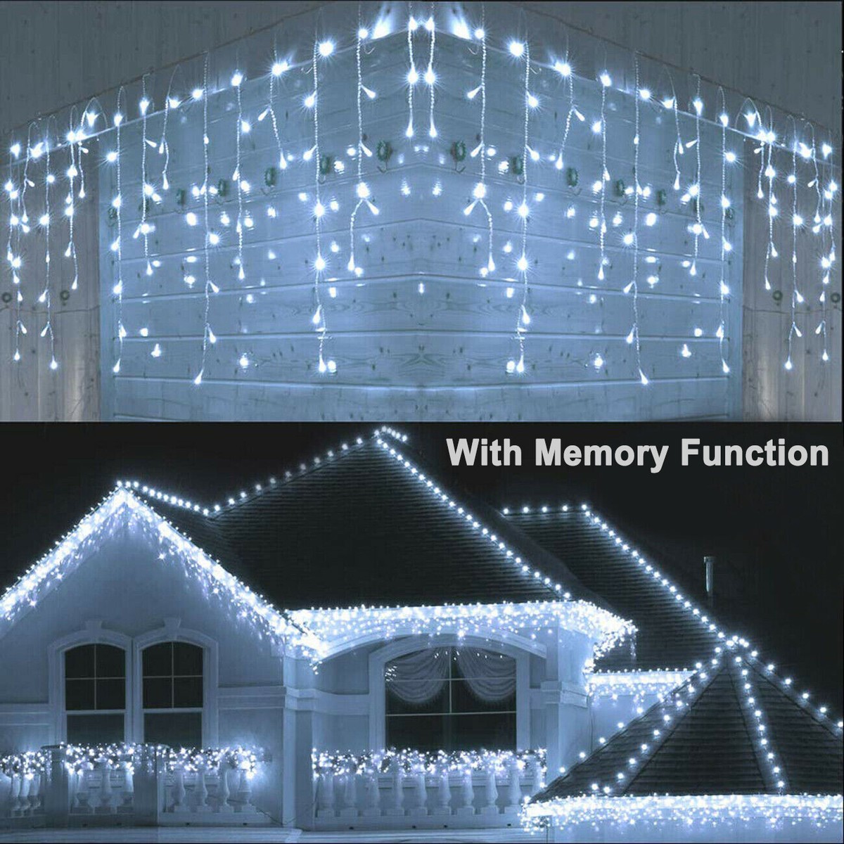icicle led string lights