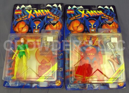 Figurine Marvel Comic XMen Phoenix Saga Series GLADIATOR & Jean Grey ToyBiz 95 Neuf dans son emballage - Photo 1/4