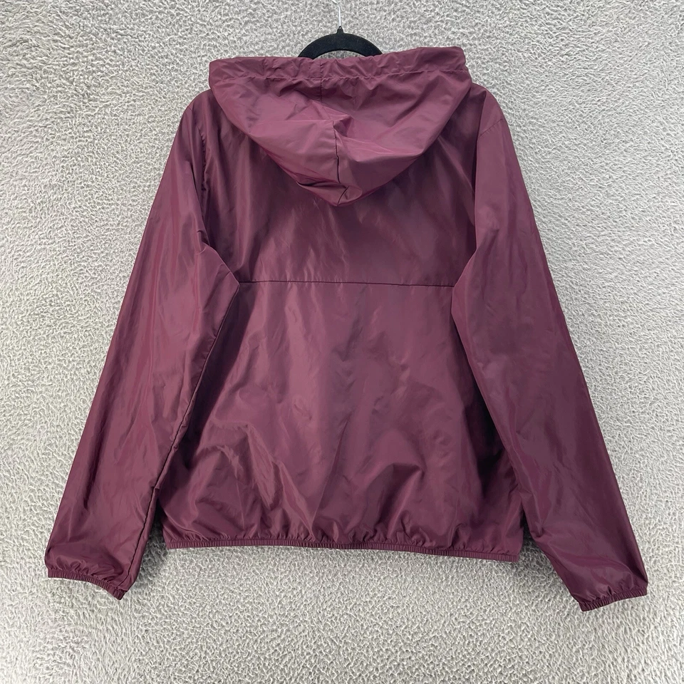 Victoria Secret 粉色夹克女式中号紫色风衣雨衣 Gorpcore — 第 2/4 张图片