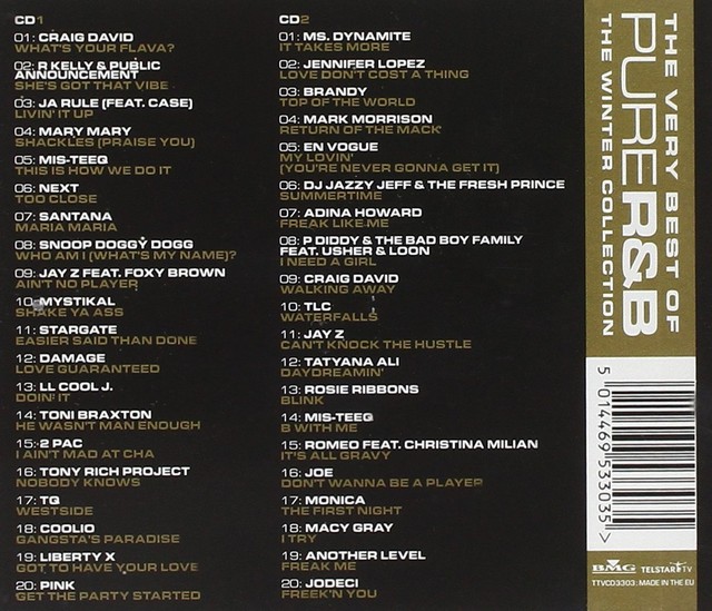 Very Best Of Pure R&B: The Winter Collection [IMPORT] by Various ...