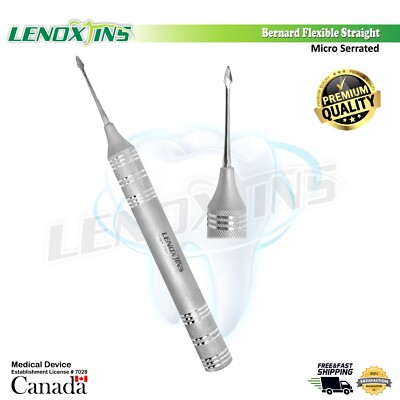 Dental Super Flex  Periotome  Spade Bernard Micro Serrated Straight