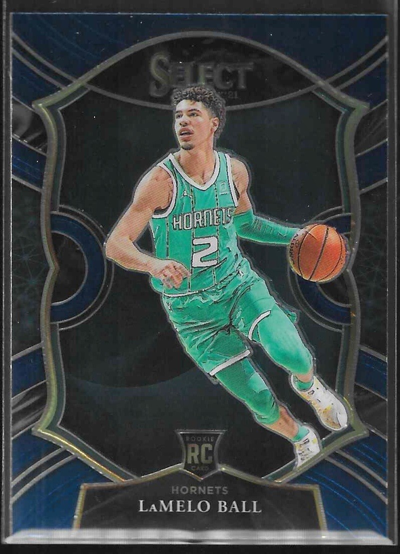 2020-21 Panini Select Blue #63 LaMelo Ball RC