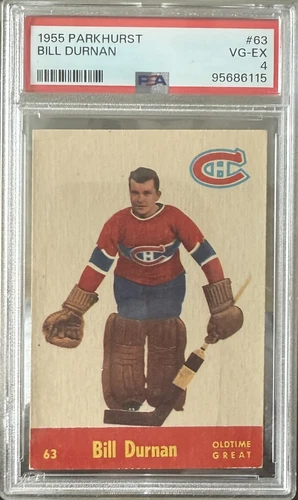 1955 Parkhurst Bill Durnan Psa 4