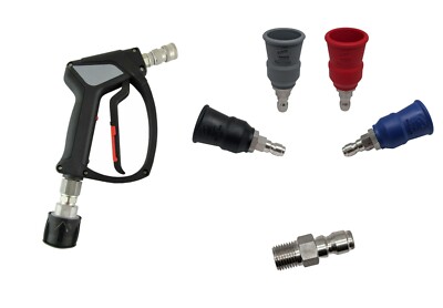 Edelstahl MTM SGS35 Trigger & Düsenschutz Nilfisk kompatibel
