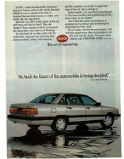 1986 Audi 5000s Zermatt Silver 4-door Hardtop Vintage Ad 1986 Audi 5000s Zermatt Silver 4-door Hardtop Vintage Ad