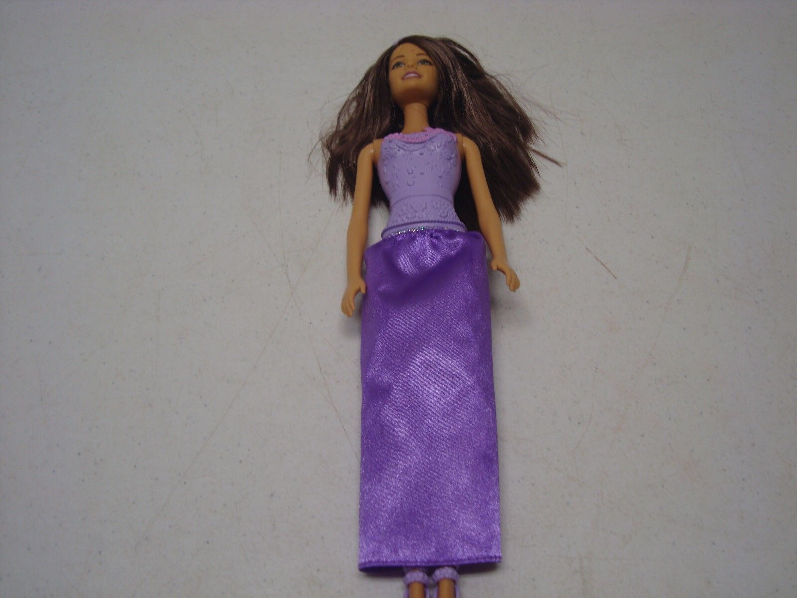 Barbie Teresa Princess Doll in Purple Gown with Pink Bow