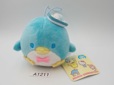 Tuxedo sam A1211 Sanrio Eikoh Strap 2019 Mascot 3.5'' Plush Toy Doll Japan
