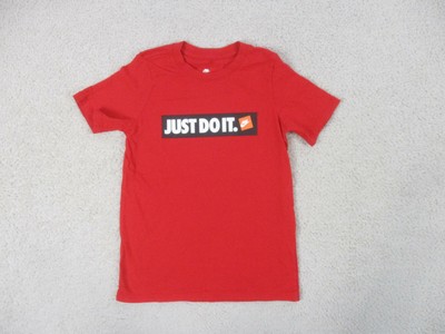Nike Shirt Youth Extra Small Red Black 