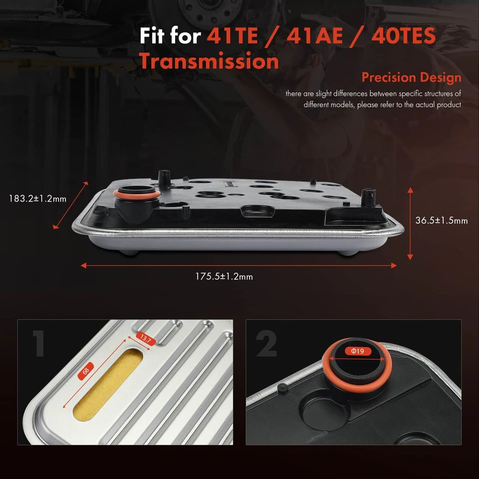 Filtro de transmisión automática para Dodge Grand Caravan Avenger Plymouth Chrysler Foto 4 de 4