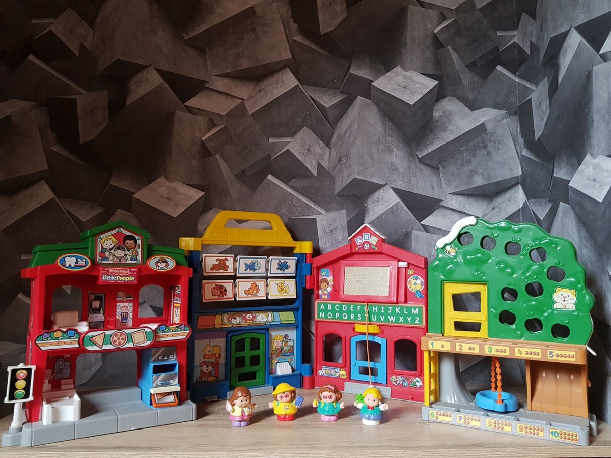 Fisher-Price 1980 - Little People - L'avion et ses passagers