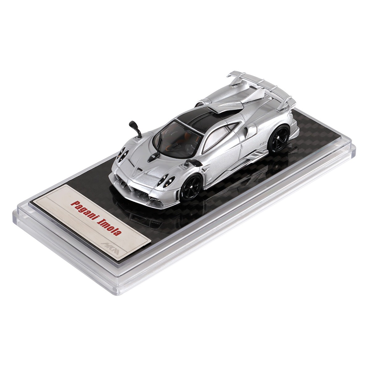 HKM 1:64 Pagani V12 Imola alloy car model Double door two option HKM 1/64