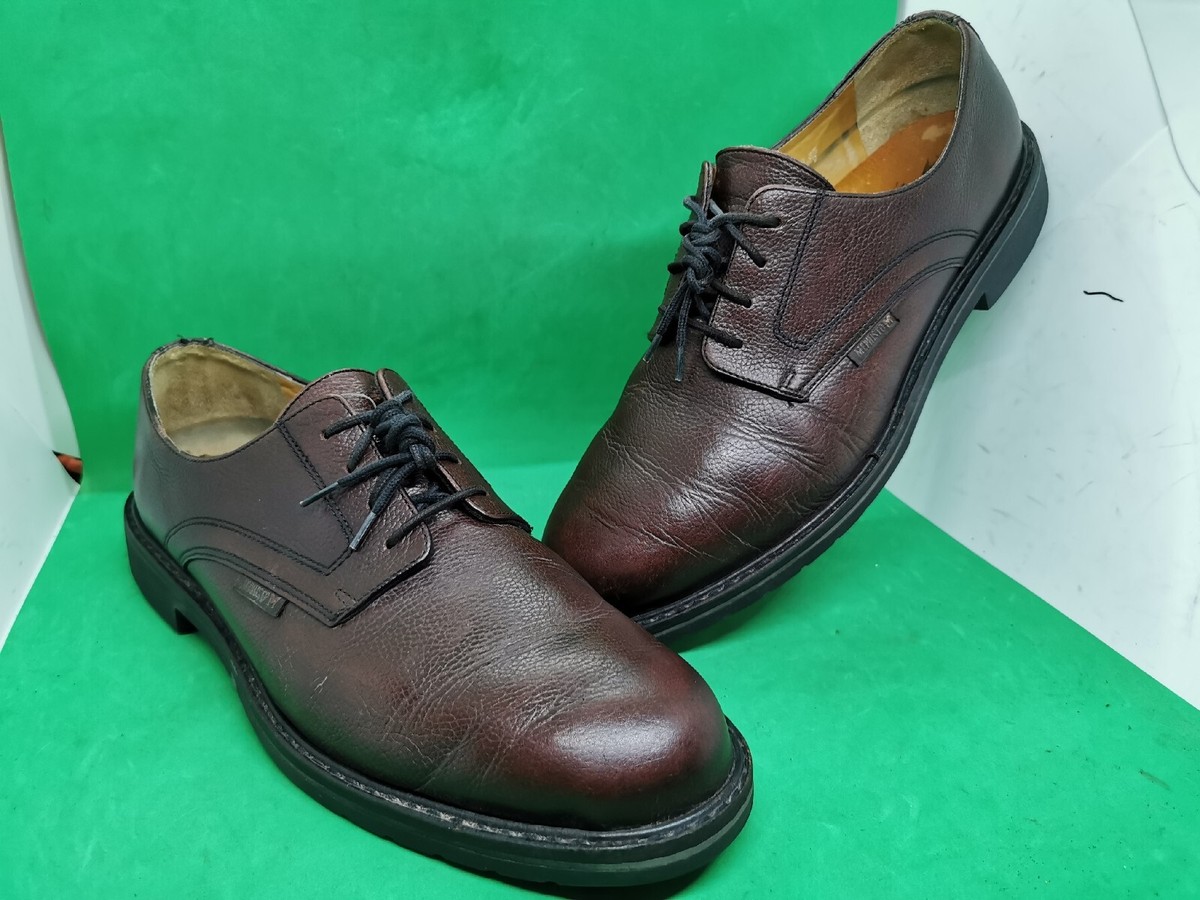 MEPHISTO Mens MELCHOIR Dark Brown Leather Lace Up Oxfords Mephisto Melchior - men main image 4