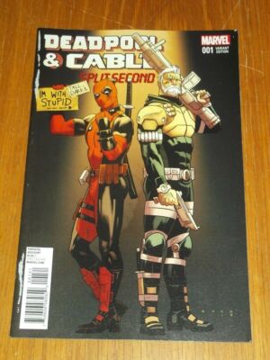DEADPOOL & CABLE SPLIT SECOND #1 MARVEL COMICS VARIANT FEBRUARY 2016