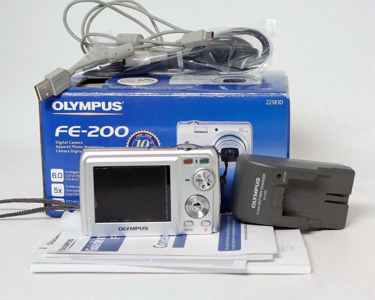 ✨美品✨ Olympus CAMEDIA FE-200 Olympus Camedia FE-200 6.0MP 5x Point and Shoot Digital