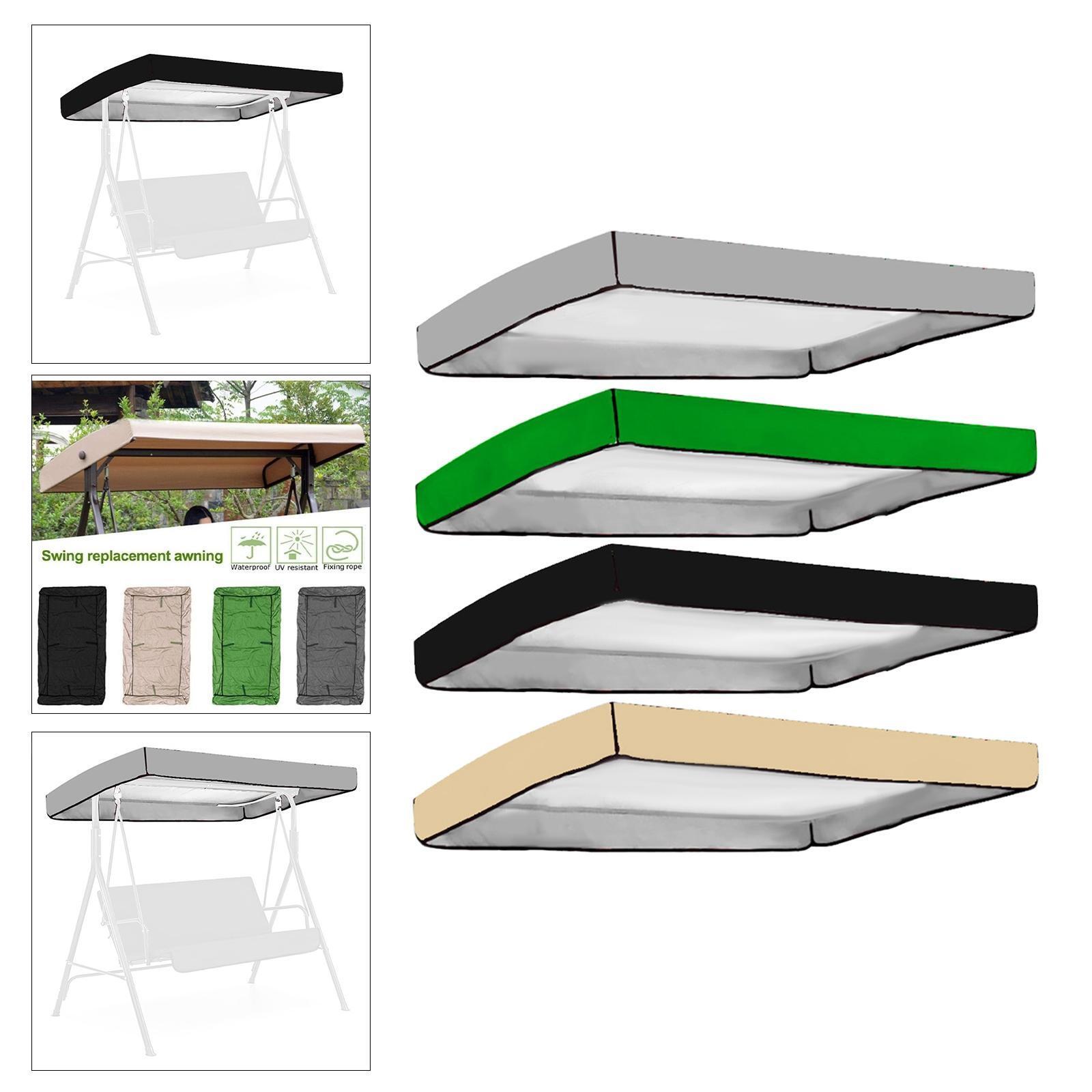 Replacement Top Cover Sun Shade 3 Seater Sizes For Garden Po