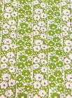 Vintage Mid Century Modern WEST GERMAN 70s Retro Fabric Textile Flower Floral — photo 1