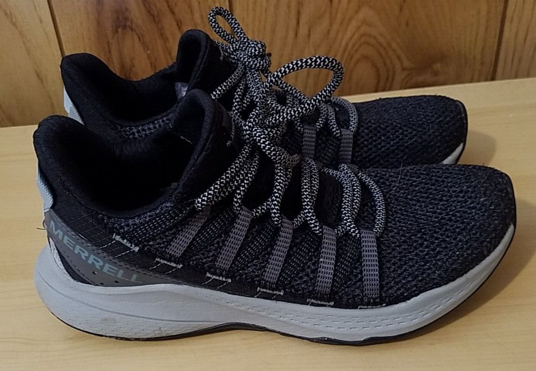 SCARPE DA TRAIL RUNNING MERRELL TAGLIA 7 BRAVADA EDGE J135582 NERE USATE IN PERFETTE CONDIZIONI