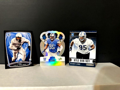 Kyle Van Noy 3X LOT 2014 Rookies & Stars/ Bowman /Crown Royale 188/199 FREE SHIP