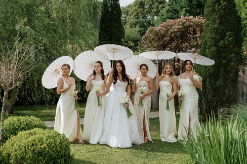 Luxury wedding event umbrellas - Outdoor Ceremony & Reception Decor Garden Style