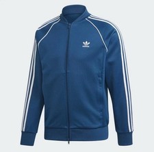Adidas Originals Superstar Track Jacket Legend Marine White Size 2xl