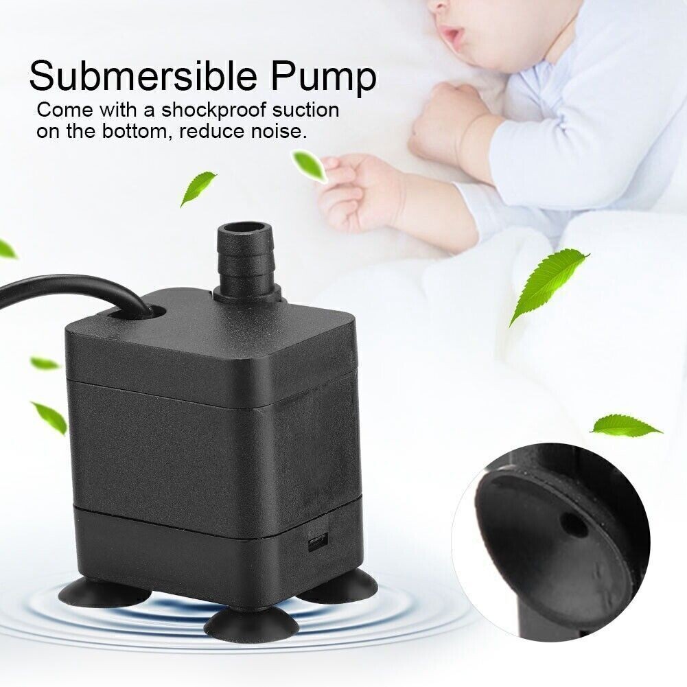 1Pc USB Micro Submersible Mini Water Pump Silent Pump for Aquarium Fish Tank
