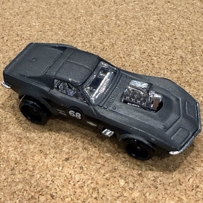 Hot Wheels Gas Monkey '68 Corvette Gray/Black Diecast Car 1:64 2016