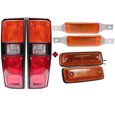 For Toyota Hilux RN40 Pickup 78-83 Set Tail Lamp Front Bumper Side