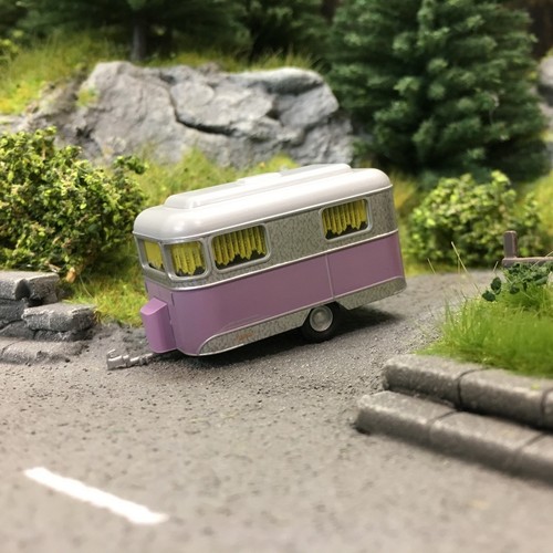 Caravane Nagetusch-HO 1/87-BUSCH 51704 | Condition: Neuf