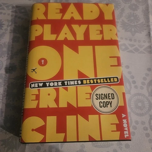 SIGNED! Ready Player One AUTOGRAPHED by Ernest Cline First Edition 1st Book