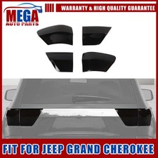 For 11-13 Jeep Grand Cherokee Smoke Black Taillight Rear Lamp Cover Guard Trim For 11-13 Jeep Grand Cherokee Smoke Black Taillight Rear Lamp Cover Guard Trim