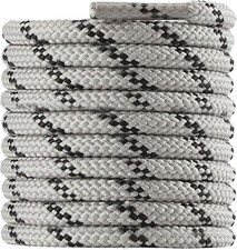CCSOFTIME Round Work Boot Laces Heavy Duty,Strong Boots Laces for Walking