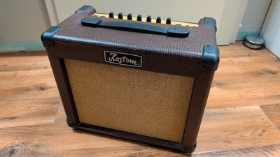 Kustom Sienna 16 Pro Akustikverstärker Acoustic Amp 2 Kanäle 16W 8'' Top!