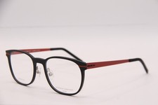 NEW PRODESIGN DENMARK AXIOM TRAIL 1 C.4531 BLACK RED AUTHENTIC EYEGLASSES 52-19