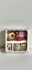 Sch&ouml;ne traditionelle rum&auml;nische Volkskunst Keramik Souvenir Geschenkbox. Handbemalt