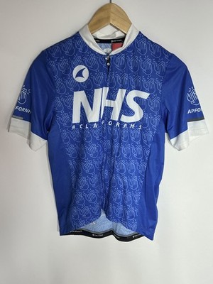 Pactimo Radtrikot NHS Clap für NHS | Damen | Blau/Weiß | Medium |