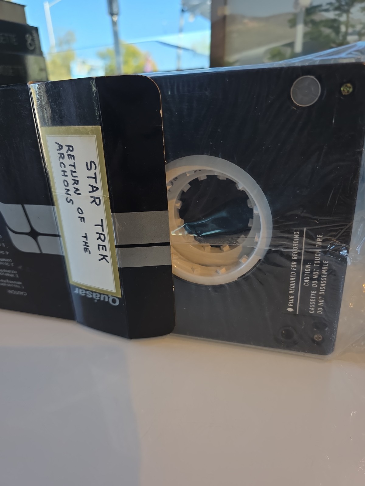 Vintage Quasar VX Video Cassette Lot of 5 VC60 Great Time Machine NOT VHS