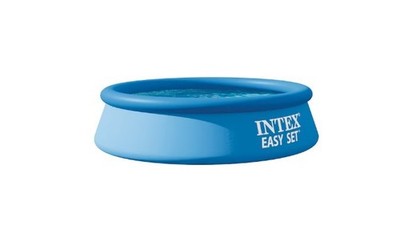 Intex 28106EH 8 X 2 Foot Easy Set Inflatable Circular Vinyl Swimming Pool Blue