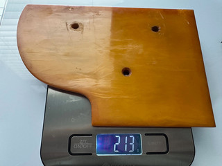 Vintage Bakelite Marbled Green Piano cover 213 Grams