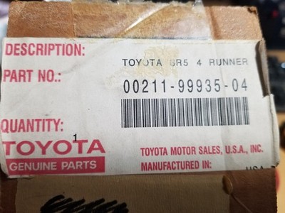 OEM Toyota 00211-99935-04 PARTIAL Stripe Kit 4Runner Blue
