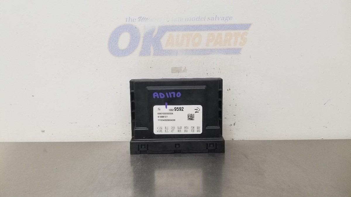 19 GMC YUKON BODY CONTROL MODULE BCM 13529592 for sale online | eBay