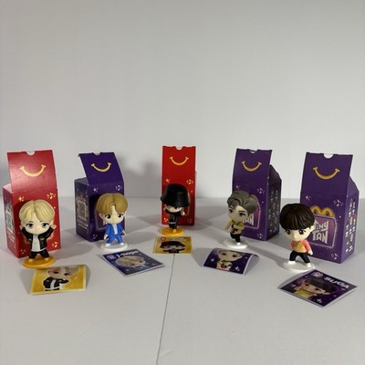 McDonald's TinyTan 2025 5 BTS Figures JIMIN J-HOPE RM SUGA JUNK KOOK