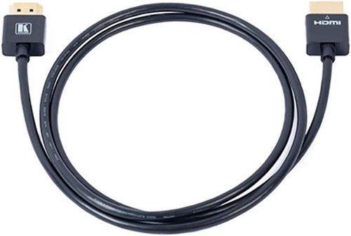 Kramer Flexible High Speed HDMI Cable with ETHERNET Ultra Flat Black (C-HM/HM/PI - Afbeelding 4 van 4