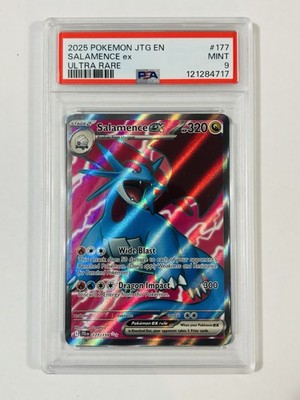 2025 POKEMON JTG EN-JOURNEY TOGETHER ULTRA RARE #177 SALAMENCE EX