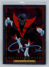 2024 Skybox Marvel Masterpieces Platinum ‘92 Nightcrawler Base #62