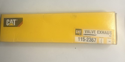 #ad #ad CAT Caterpillar 115 2367 : 181.28 mm Long Exhaust Valve NEW In Box $42.99