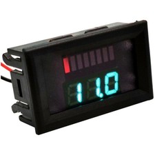 12V-60V Voltmeter Car Motorcycle LED Digital Voltmeter Voltage