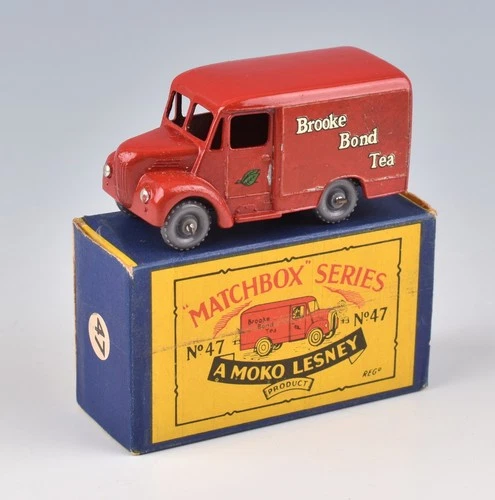 Matchbox Lesney 1-75 Series 47a 'Brooke Bond Tea' Trojan Van 1958 *NMIB*