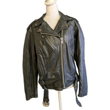 USA Harley-Davidson Riders Jacket AN AMERICAN LEGEND Size Med Black 98121-99VW